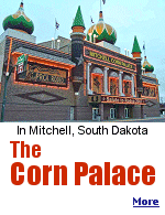 Your trip to South Dakota isn't complete until you see the Corn Palace in Mitchell.